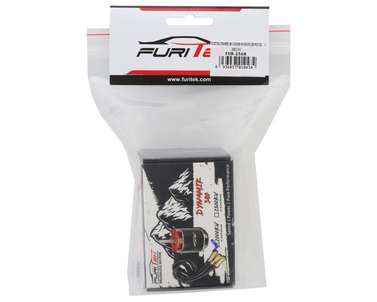Furitek DYNAMIK 380 Sensorless Brushless Outrunner 1/10 Crawler Motor (2000kV)