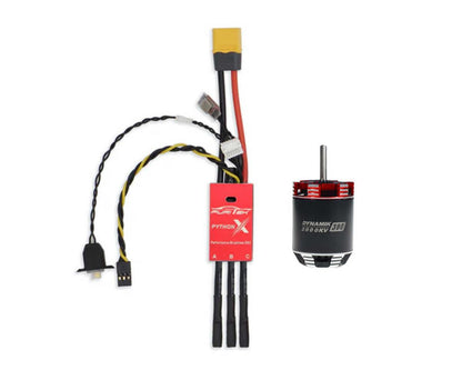Furitek Python X 80A 1/10 Crawler Brushless ESC & Motor Combo (DYNAMIK 380)