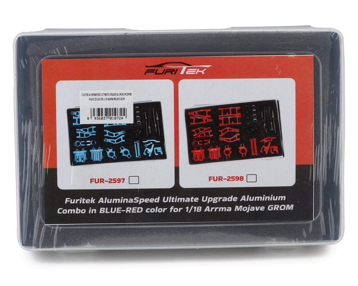 Furitek Arrma™ Mojave Grom Ultimate Aluminum Upgrade Combo (Red)