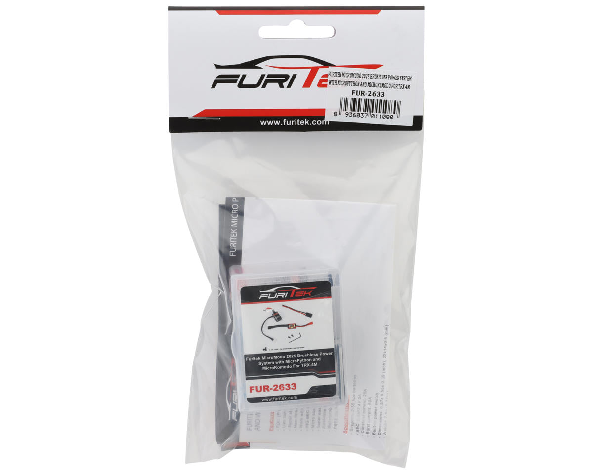 Furitek MicroModo 2025 Brushless Power System Combo for Traxxas® TRX-4M™