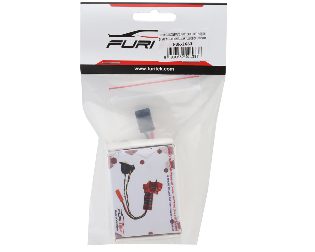 Furitek Unity PRO CRAWLCORE Waterproof 2-in-1 Brushless ESC & Motor Combo