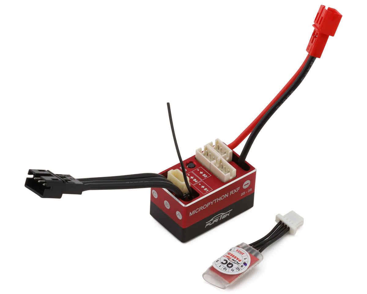 Furitek MicroPython RXF Brushless ESC & RX Combo w/MicroFlex 4WS Transmiter