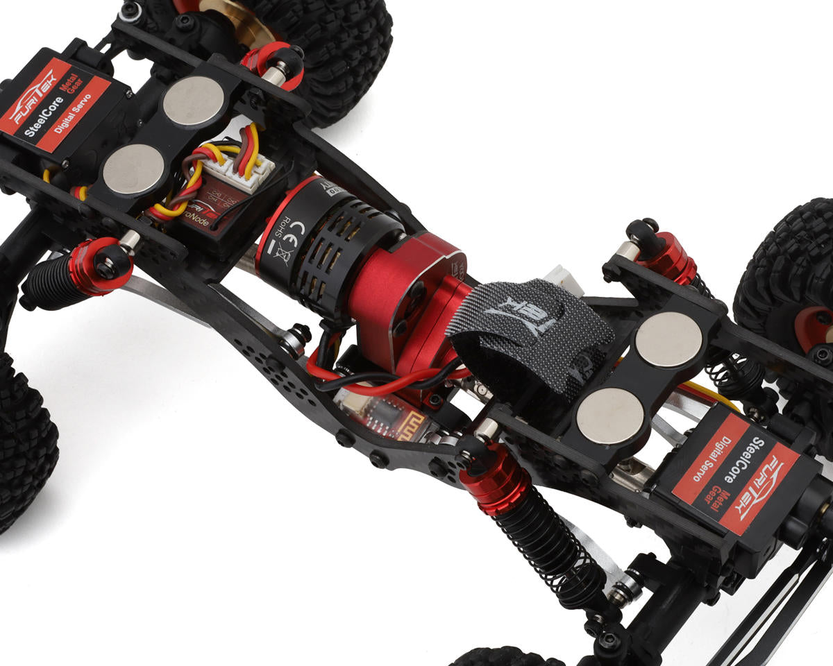Furitek TerraX Active Pro 4WS 1/18 RTR Mini Rock Crawler (Grey)