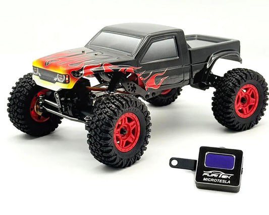 Furitek Terra Comp 1/18 RTR Brushless Micro Rock Crawler (Black Flame)