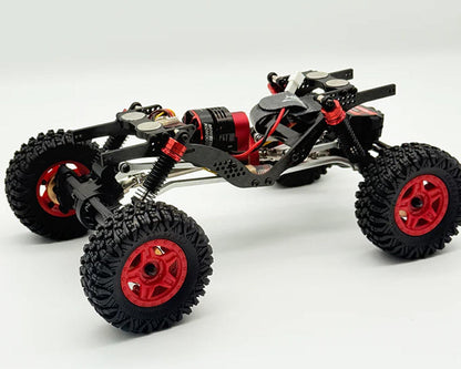 Furitek Terra Comp 1/18 RTR Brushless Micro Rock Crawler (Black Flame)