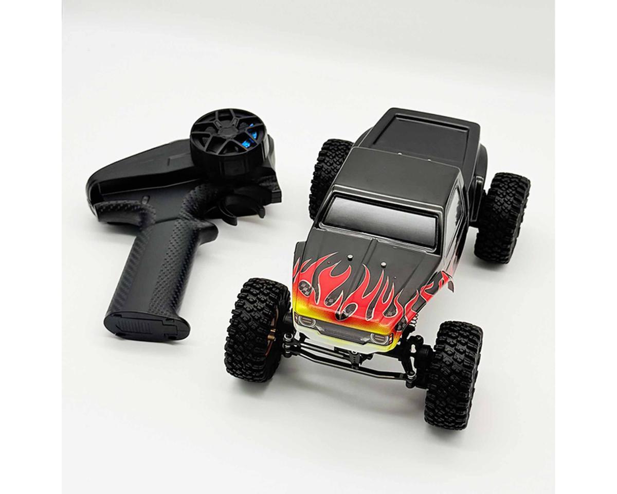 Furitek Terra Comp 1/18 RTR Brushless Micro Rock Crawler (Black Flame)