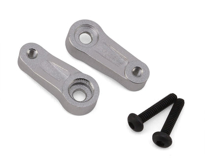Furitek TerraX CNC-Machined Aluminum Servo Horns (Silver) (2)