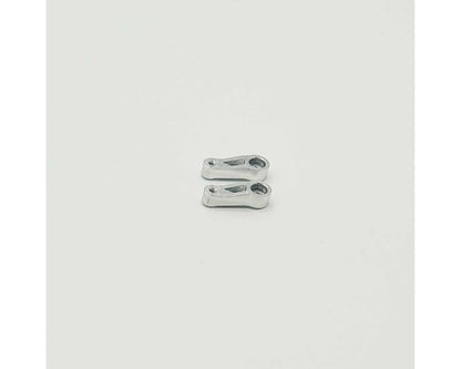 Furitek TerraX CNC-Machined Aluminum Servo Horns (Silver) (2)