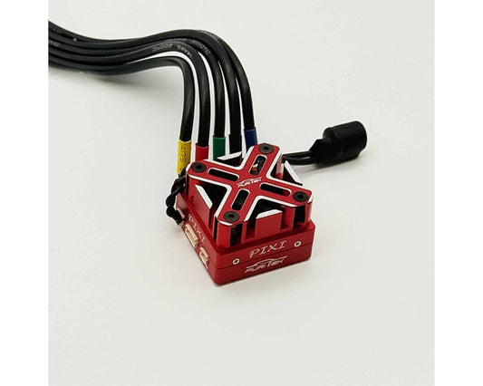 Furitek PIXI 1/10 Competition Drift Sensored Brushless ESC (Red)