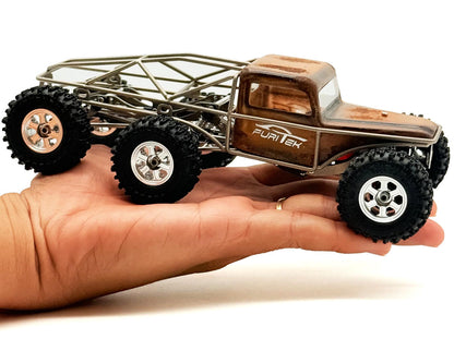 Furitek Rogue 6X6 ARTR 1/30 Brushless Micro Crawler (Yellow)