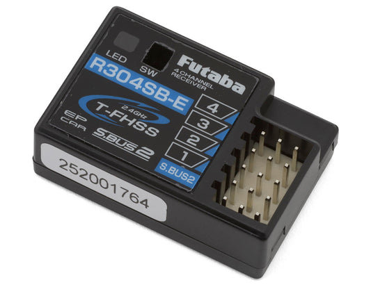 Futaba T4PM+ 4-Channel 2.4GHz T-FHSS SR Radio System w/R304SB-E Receiver