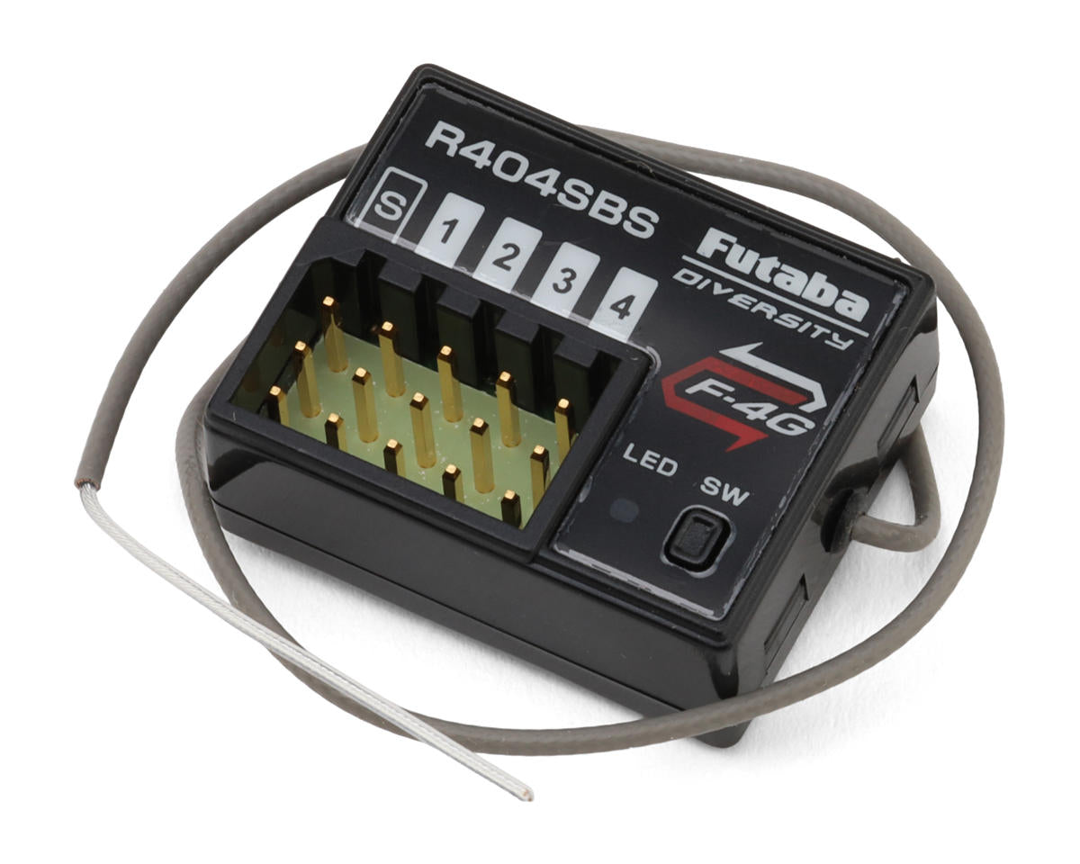 Futaba 10PXR 10-Channel 2.4GHz T-FHSS Radio System w/R404SBS Receiver