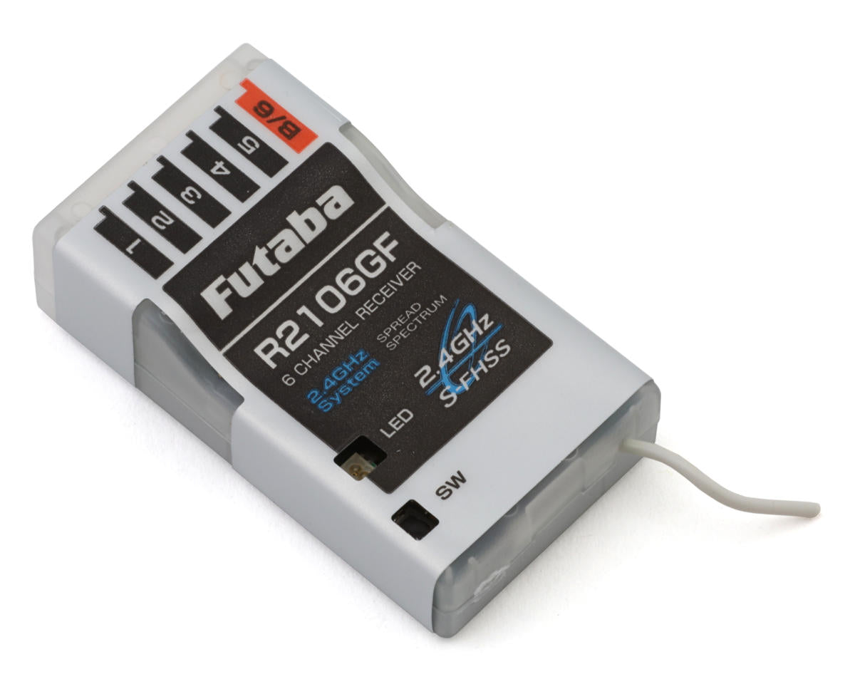 Futaba R2106GF 2.4GHz S-FHSS 6-Channel Micro Air Receiver