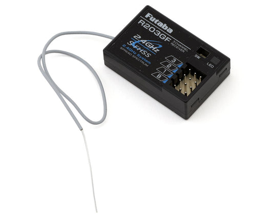 Futaba R203GF S-FHSS 3-Channel 2.4GHz Surface Receiver
