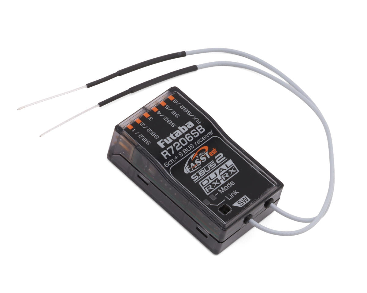 Futaba R7206SB 2.4GHz FASSTest 6-Channel Receiver (Airplane)