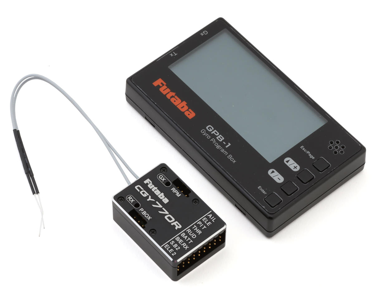 Futaba CGY770R Helicopter Flight Control Gyro w/Programming Box