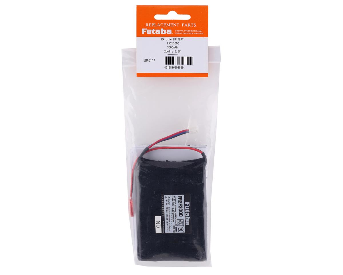 Futaba 2S LiFe Flat Receiver Battery Pack (6.6V/3000mAh)