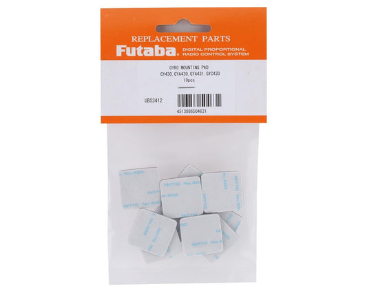 Futaba Gyro Mounting Pads (10) GY430/GYA430/GYA431/GYC430