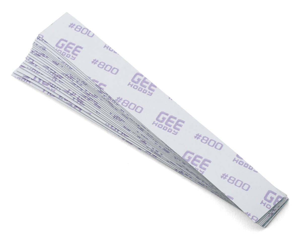 GEEHOBBY By Dspiae Self-Adhesive Sandpaper Set (20) (800 Grit)