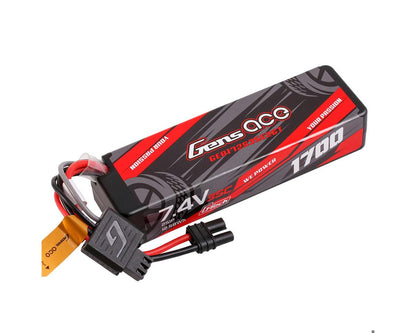 Gens Ace G-Tech Smart 2S Hardcase LiPo Battery 35C (7.4V/1700mAh)