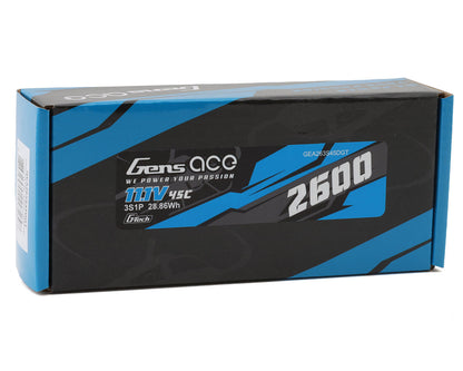 Gens Ace G-Tech Smart 3S LiPo Battery 45C (11.1V/2600mAh) w/Deans Connector
