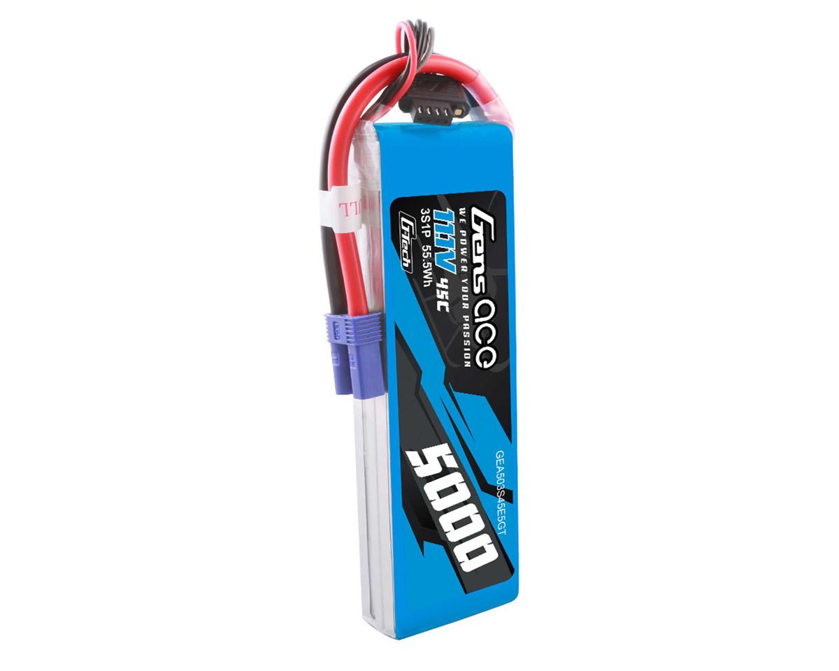 Gens Ace 3S 45C G-Tech Smart LiPo Battery (11.1V/5000mAh)