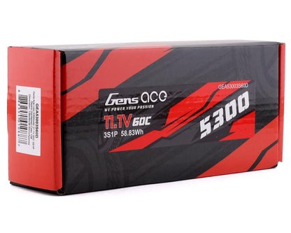 Gens Ace 3s LiPo Battery 60C (11.1V/5300mAh)