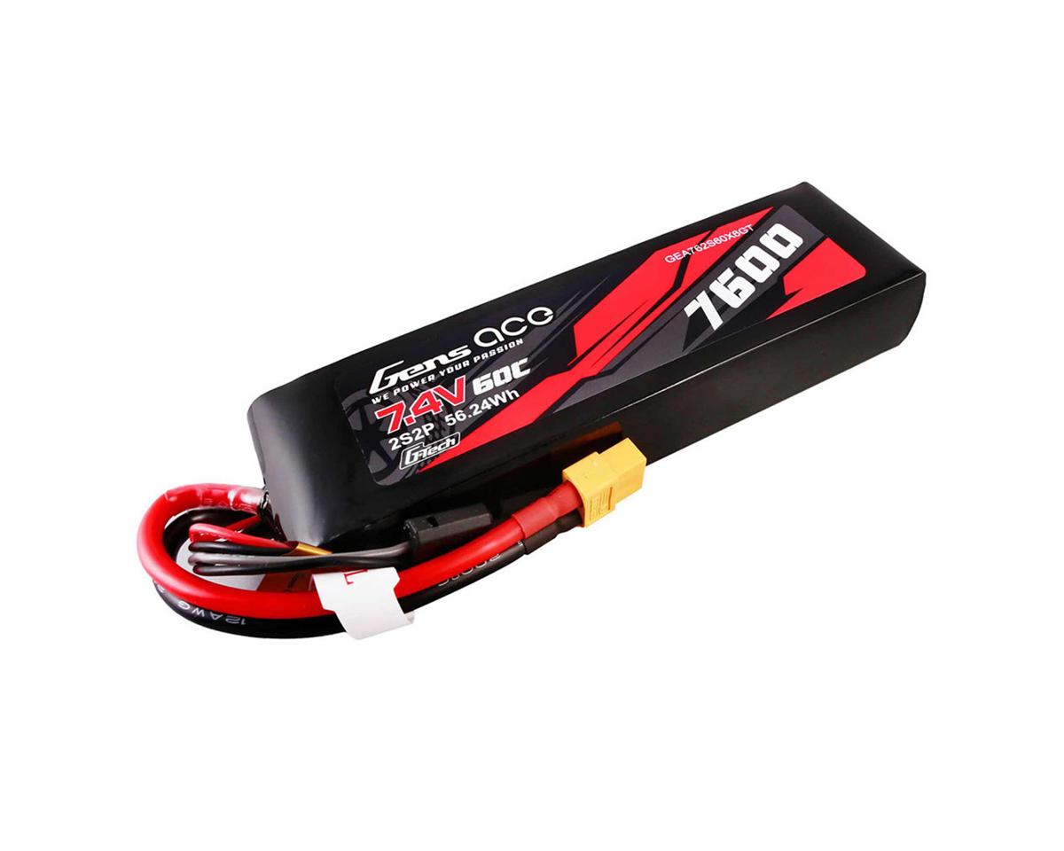 Gens Ace G-Tech Smart 2S LiPo Battery 60C (7.4V/7600mAh)