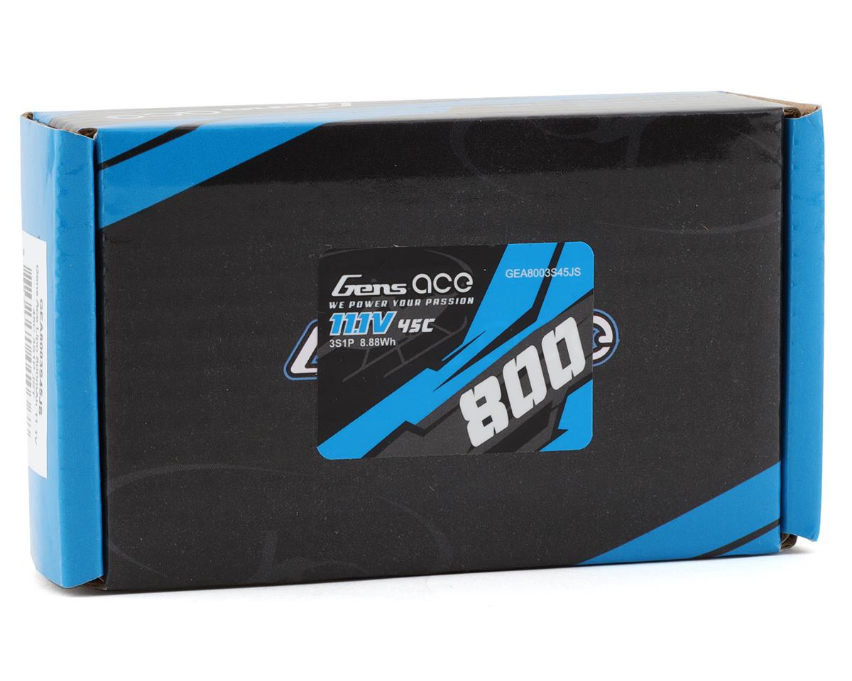 Gens Ace 3S LiPo Battery 45C (11.1V/800mAh)