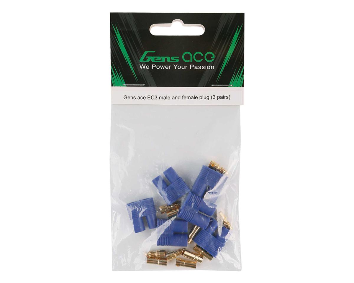 Gens Ace EC3 Male & Female Plug Set (3 Pairs)