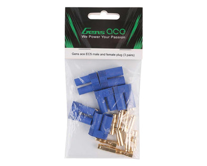 Gens Ace EC5 Male & Female Plug Set (3)