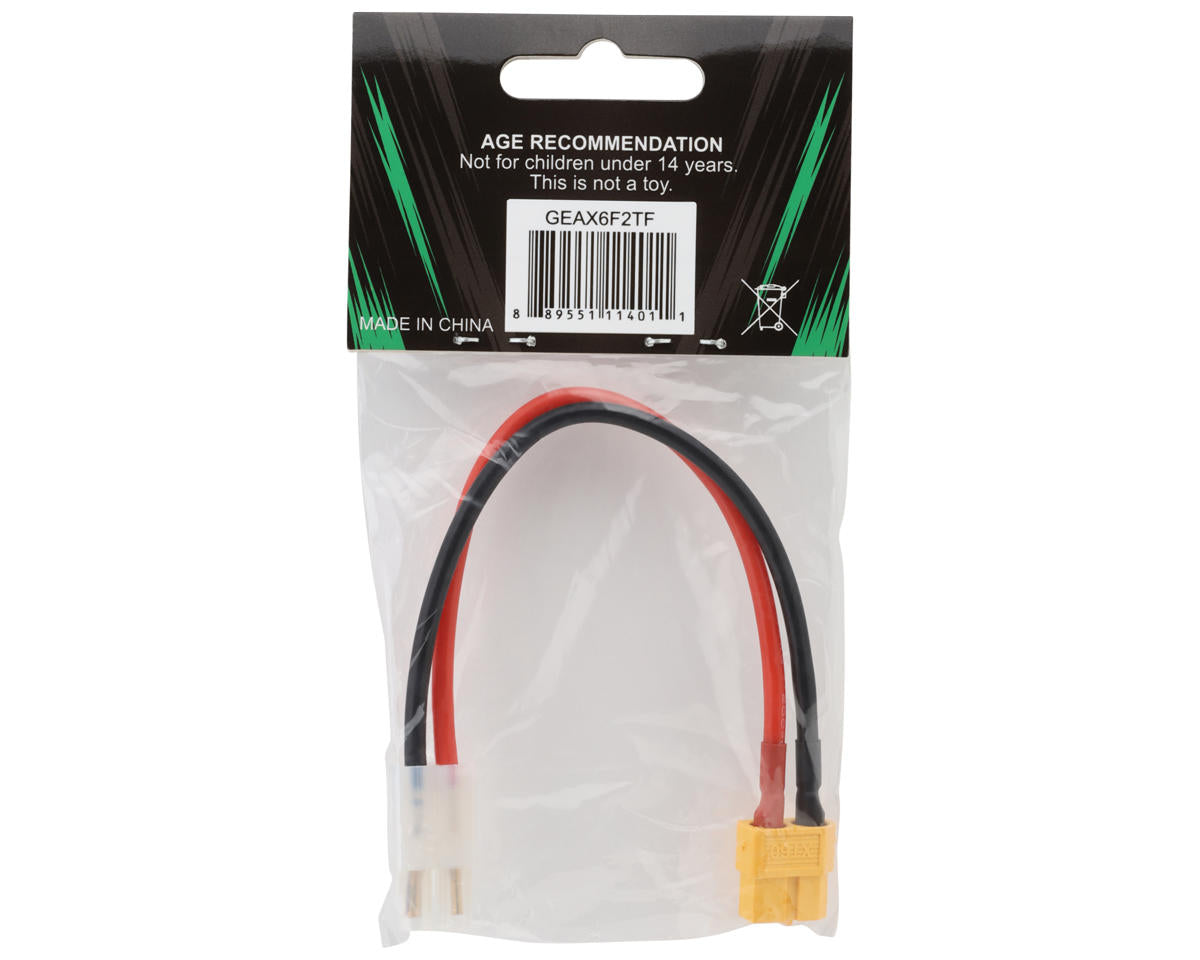 Gens Ace XT60 Female to Tamiya Male Adapter Cable (14AWG)