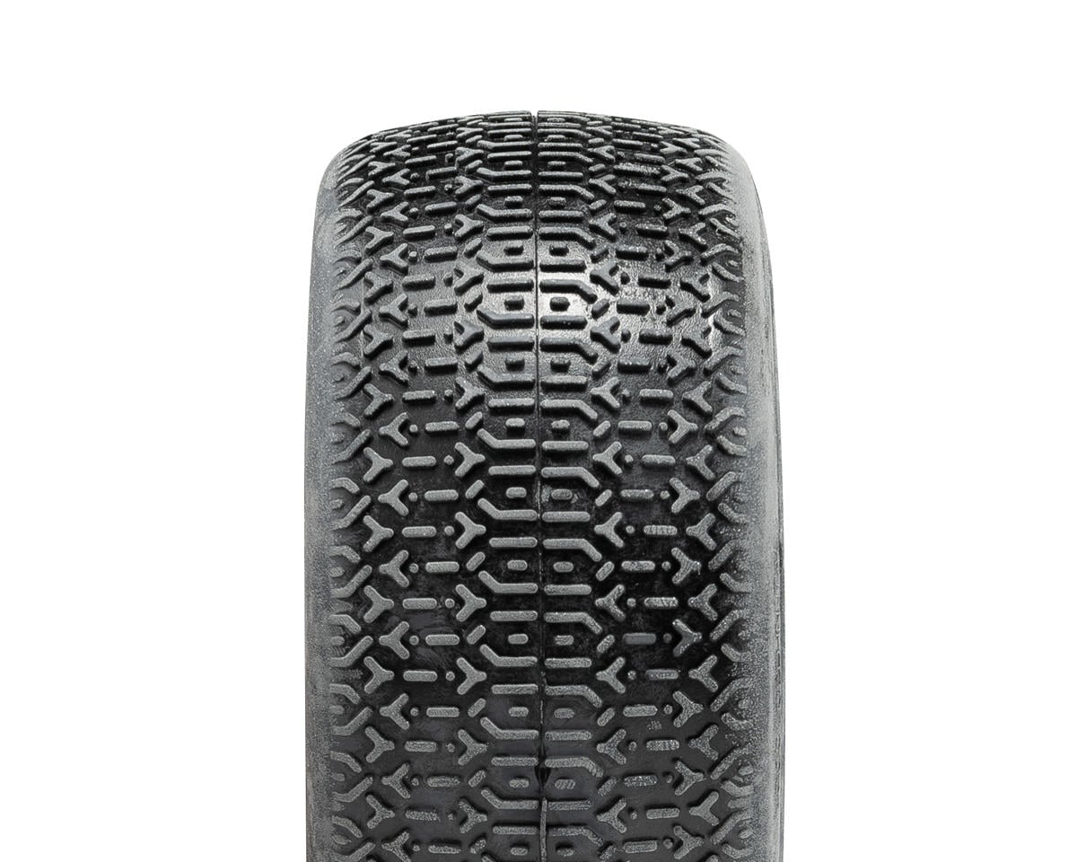 GRP Tires Contact Pre-Mounted 1/8 Buggy Tires (2) (Yellow) (Extra Soft)