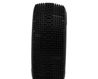 GRP Tires Pixel Pre-Mounted 1/8 Buggy Tires (White) (2) (N25 - Super Soft)