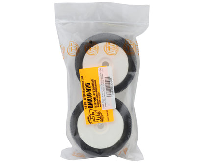 GRP Tires Pixel Pre-Mounted 1/8 Buggy Tires (White) (2) (N25 - Super Soft)