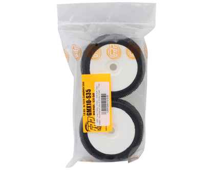 GRP Tires Pixel Pre-Mounted 1/8 Buggy Tires (White) (2) (S35 - Soft)