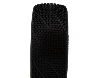 GRP Tires Triky Pre-Mounted 1/8 Buggy Tires (White) (2) (S35 - Soft)