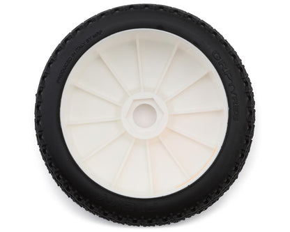 GRP Tires Flexy Pre-Mounted 1/8 Buggy Tires (White) (2) (N35 - Soft)