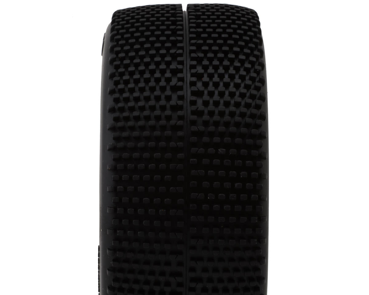 GRP Tires "Micro" Pre-Mounted 1/8 Buggy Tires (White) (2) (S25 - Super Soft)