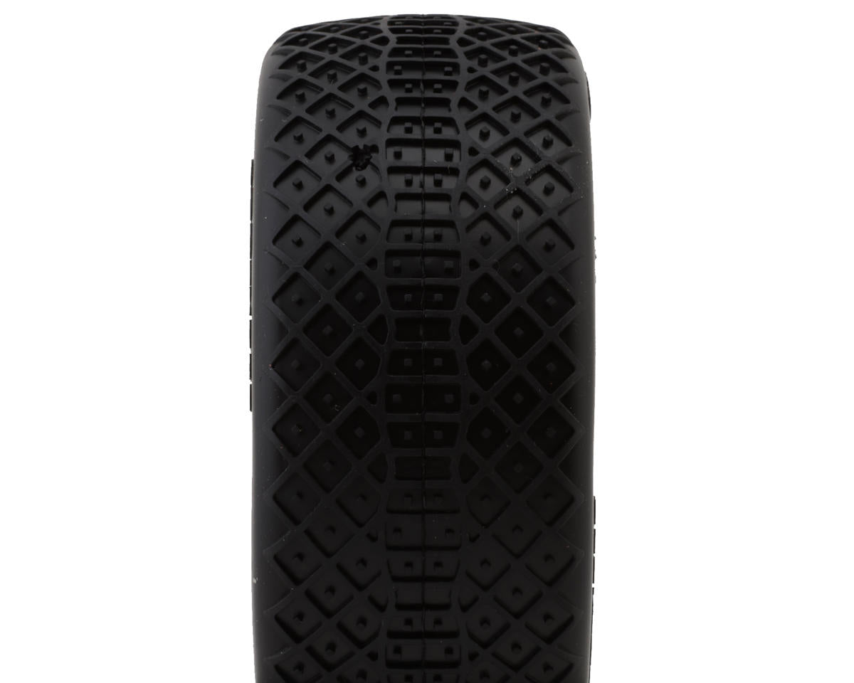 GRP Tires Prime Pre-Mounted 1/8 Buggy Tires (White) (2) (S25 - Super Soft)