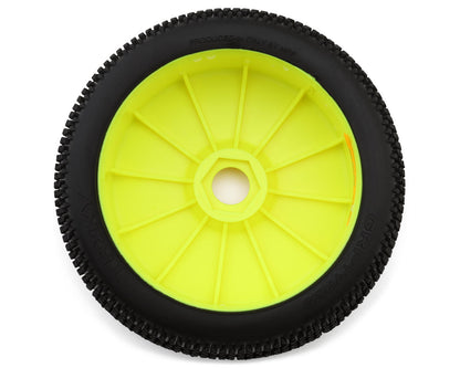 GRP Tires Triky Pre-Mounted 1/8 Buggy Tires (Yellow) (2) (N35 - Soft)