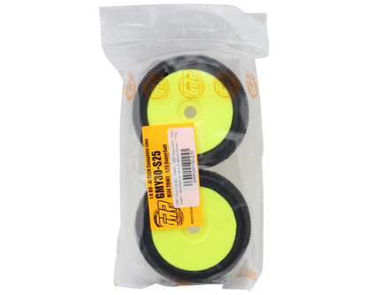 GRP Tires Triky Pre-Mounted 1/8 Buggy Tires (Yellow) (2) (S25 - Super Soft)