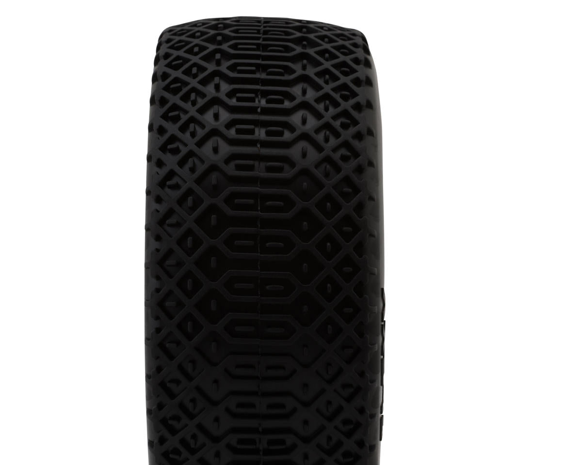 GRP Tires Flexy Pre-Mounted 1/8 Buggy Tires (Yellow) (2) (S25 - Super Soft)