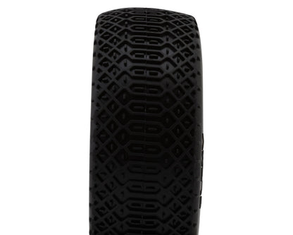 GRP Tires Flexy Pre-Mounted 1/8 Buggy Tires (Yellow) (2) (S35 - Soft)