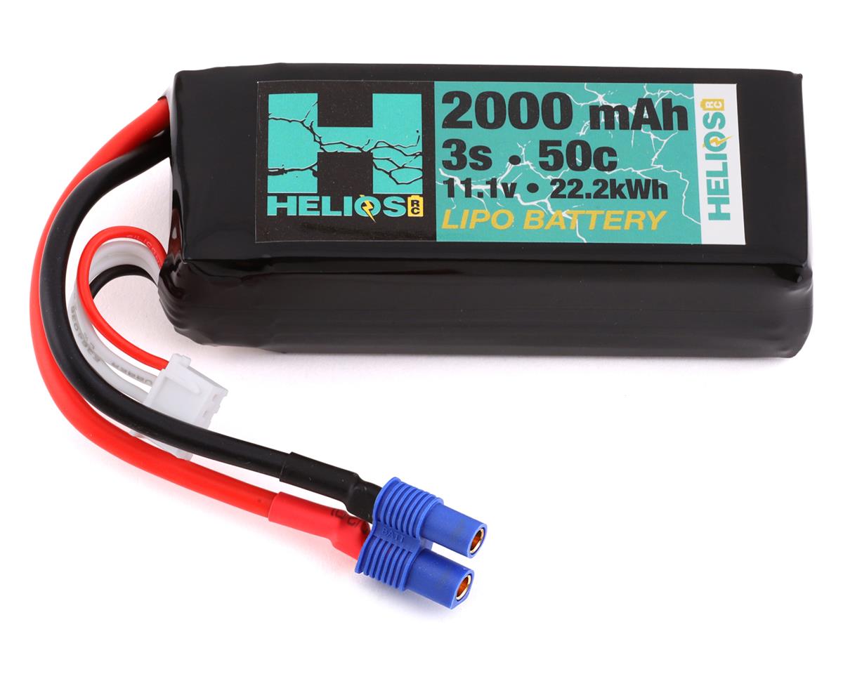 Helios RC 3S 50C LiPo Battery w/EC3 Connector (11.1V/2000mAh)