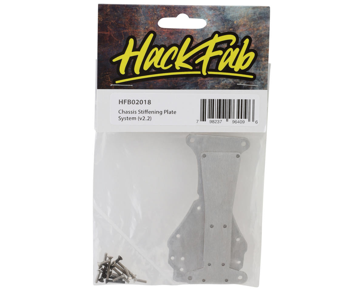 HackFab Front & Rear Chassis Stiffening Plate System (V2.2)