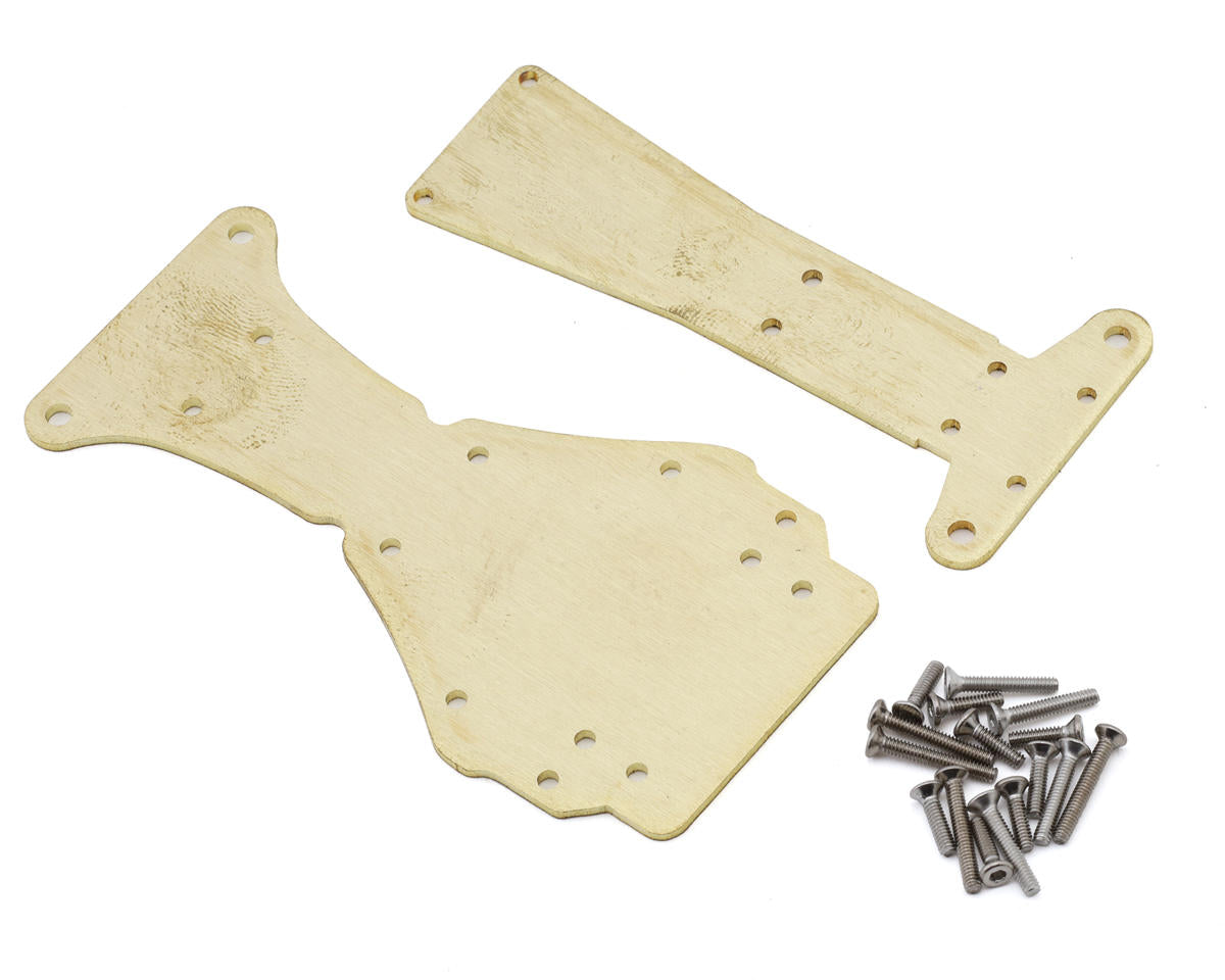HackFab Brass Chassis Stiffening Plate System (V2.2)
