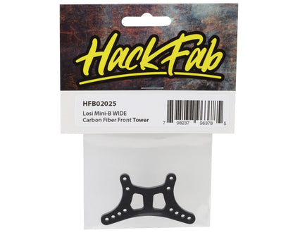 HackFab Losi Mini-B Carbon Fiber Wide Front Shock Tower