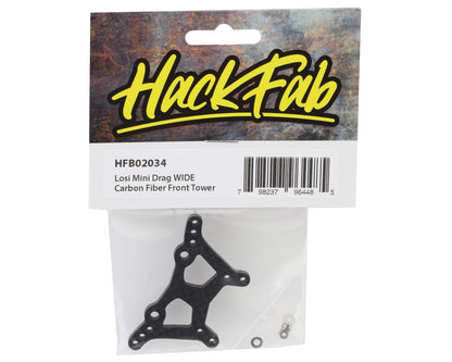 HackFab Losi Mini Drag Carbon Fiber Wide Front Tower