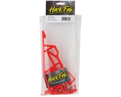 HackFab Losi Mini-B Bolt-On Sprint Car Cage (Red)